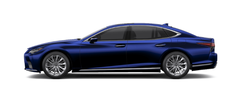 Lexus LS500h màu Deep Blue Mica